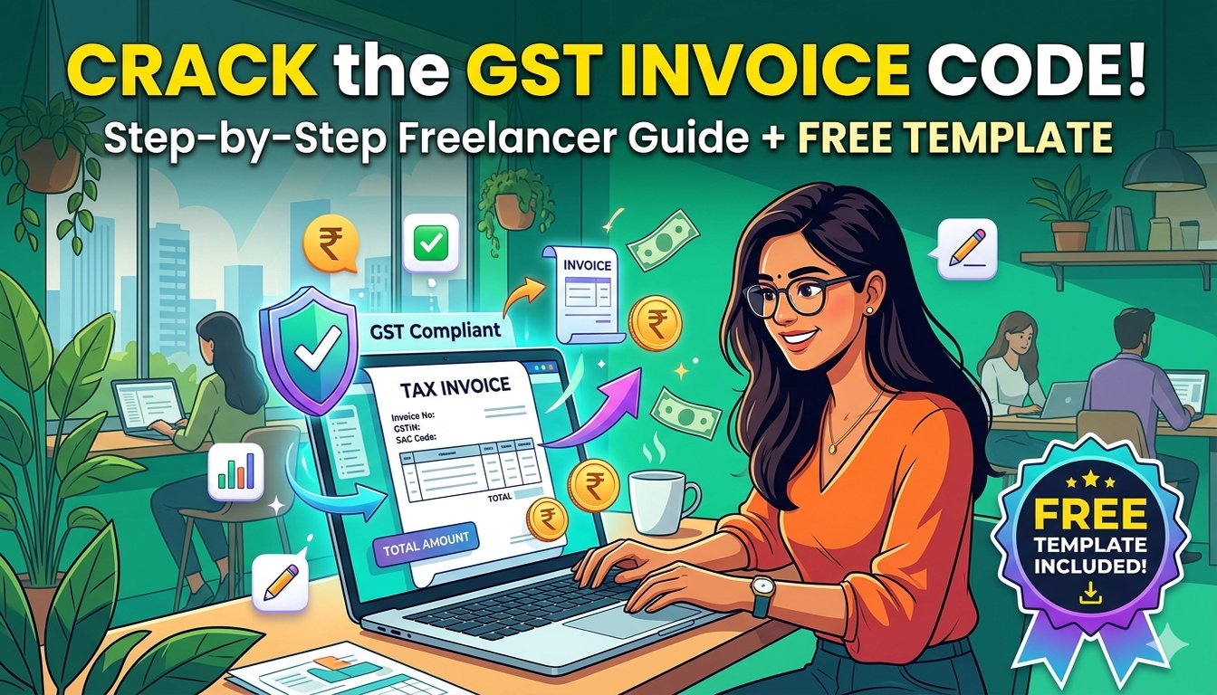 How to Create a GST Invoice for Freelancers in India (Free Template Included)